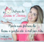Fabrica de laços e tiaras uma artesa que mudou de vida
